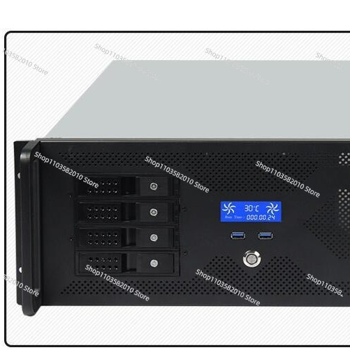 Server Gpu Chassis 4U - แชสซีเซิร์ฟเวอร์แบบ Hot-Swap รองรับการใส่การ์ดหลายตัว 8 ช่อง 12