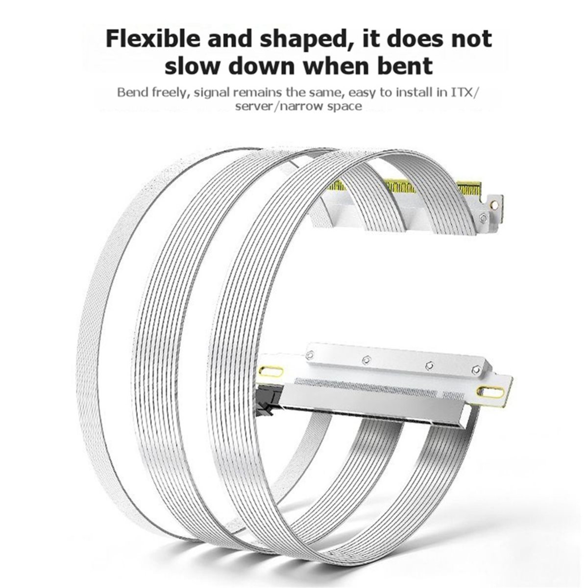 Pcie 5.0 Gpu Riser Cable - สายต่อขยาย L70A PCIe 5.0 X16 180