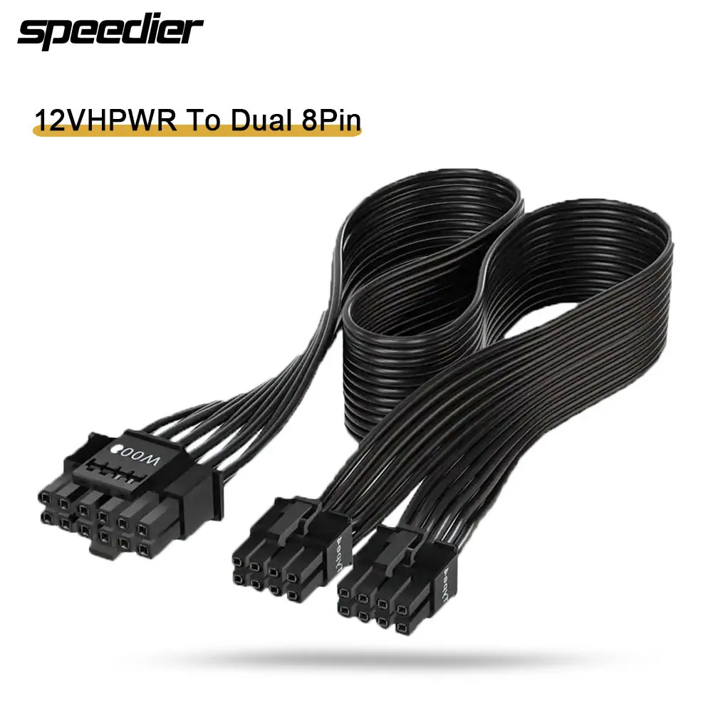 สายไฟโมดูลาร์ 12VHPWR ATX3.0 P - Dual 8Pin To 16Pin 12Vhpwr Cable บทวิจารณ์และราคา