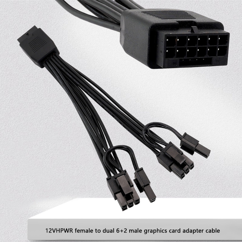 สายแปลง PCIe แบบ 16 พิน ตัวเมี - Dual 8Pin To 16Pin 12Vhpwr Cable บทวิจารณ์และราคา