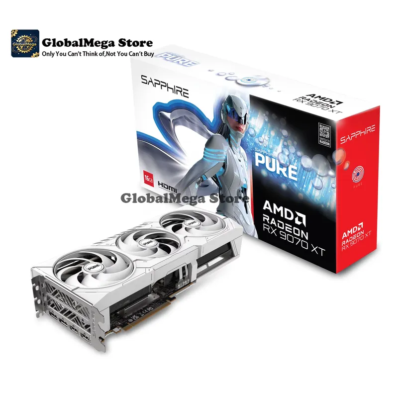 การ์ดจอกราฟิก Radeon RX 9070 X - Rx 9070 16Gb บทวิจารณ์และราคา
