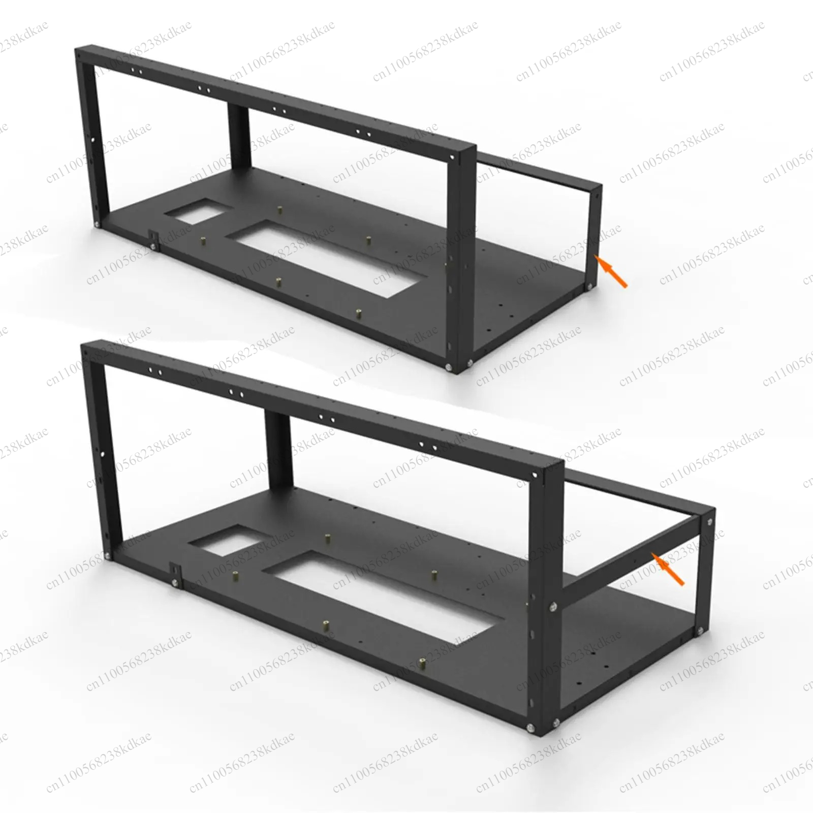 โครงเครื่องขุดแบบเปิดโล่ง 6 8  - Gpu Mining Rig Frame 8 Gpu บทวิจารณ์และราคา