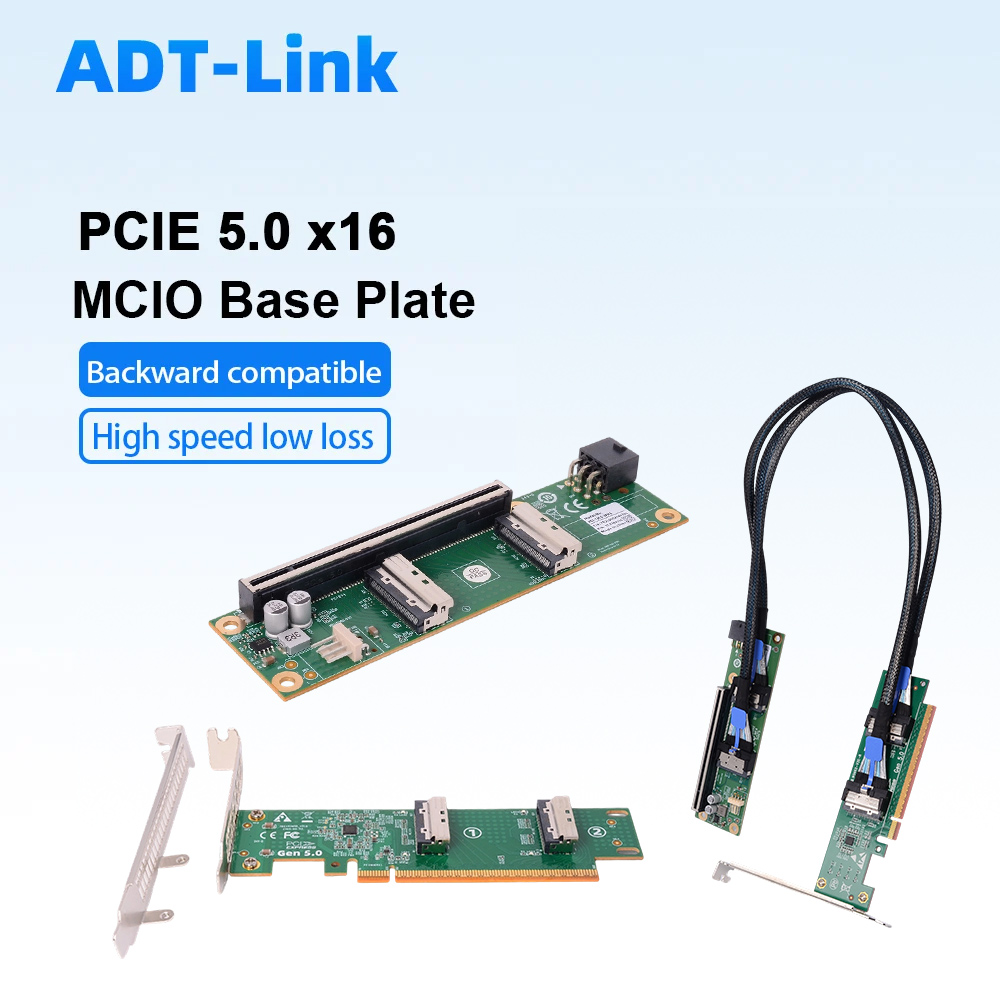 ADT-Link PCIe 5.0 X16 ถึง MCIO - Pcie 5.0 Gpu Riser Cable บทวิจารณ์และราคา