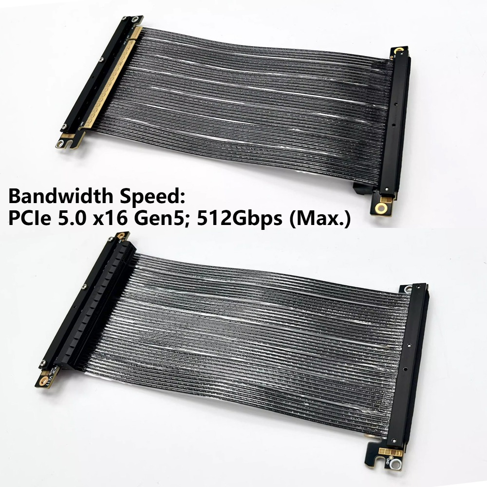 สายแปลง PCIe 5.0 x16 Gen5 สำหร - Pcie 5.0 Gpu Riser Cable บทวิจารณ์และราคา